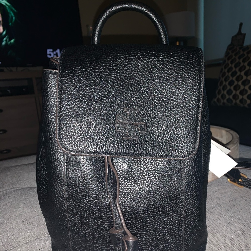 Tory Burch Black Backpack